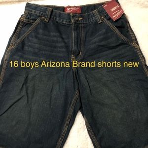 Arizona Brand size 16 shorts boys new with tags